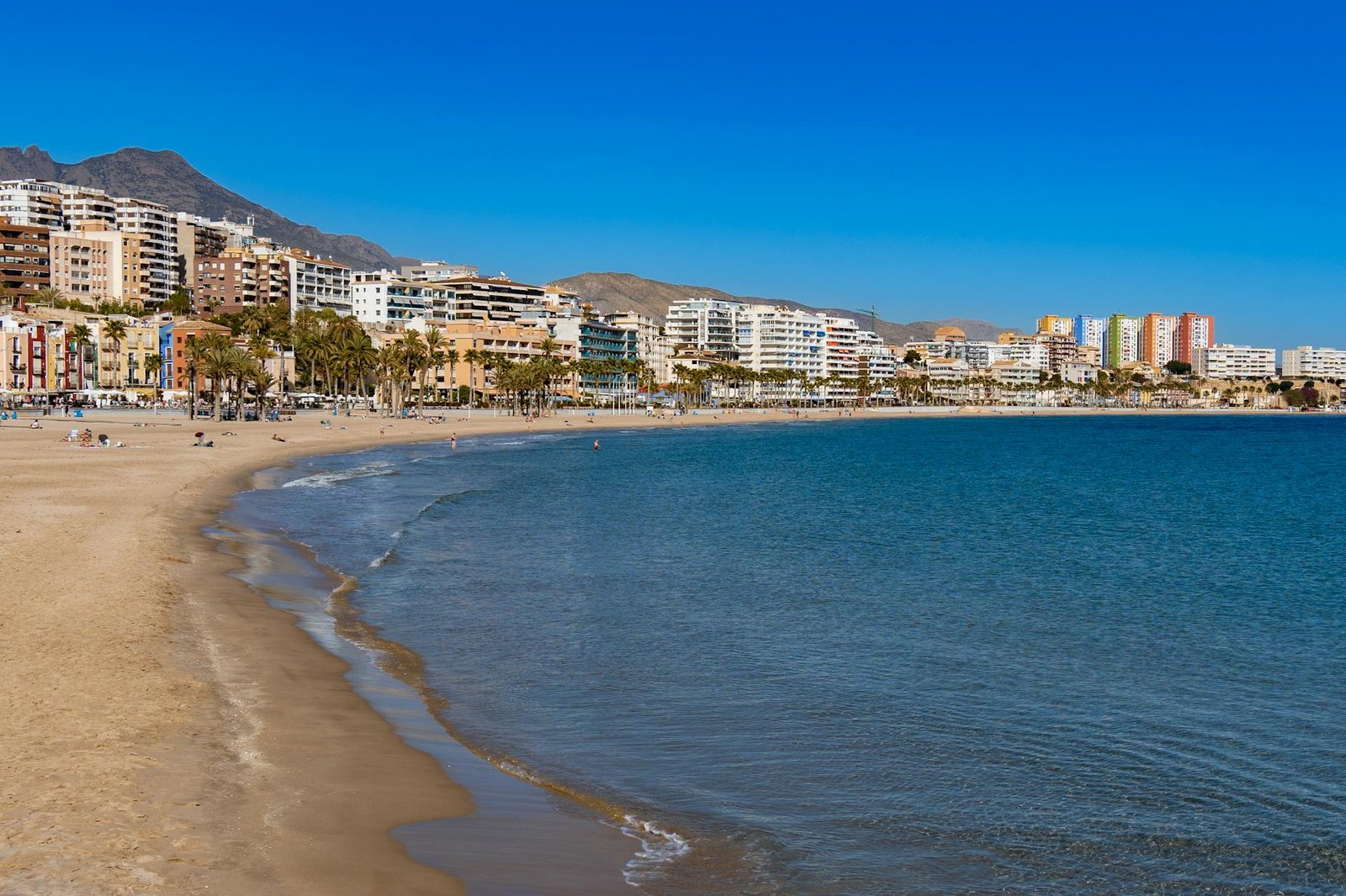 Beachfront of Villajoyosa