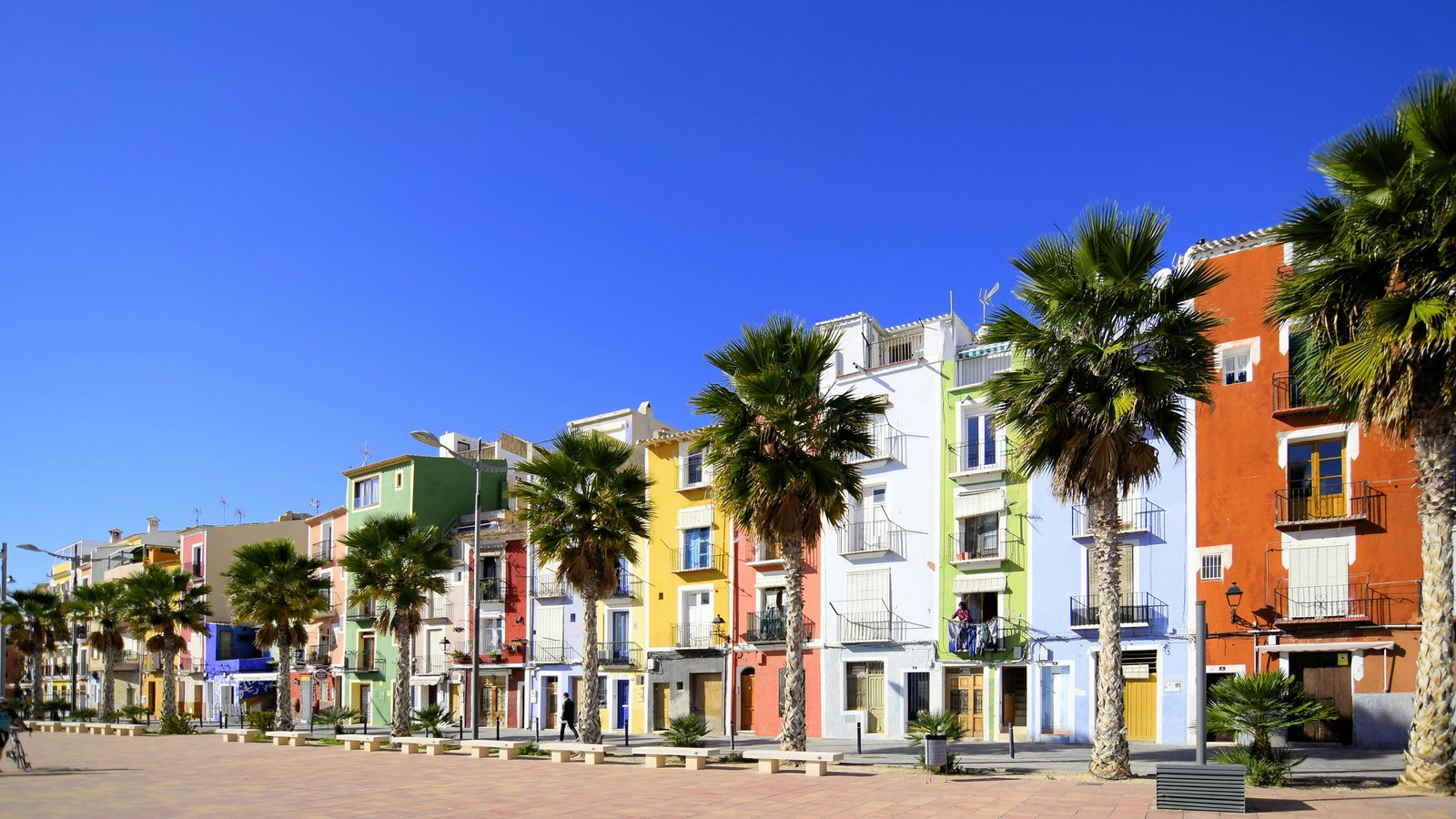 Beachfront of Villajoyosa